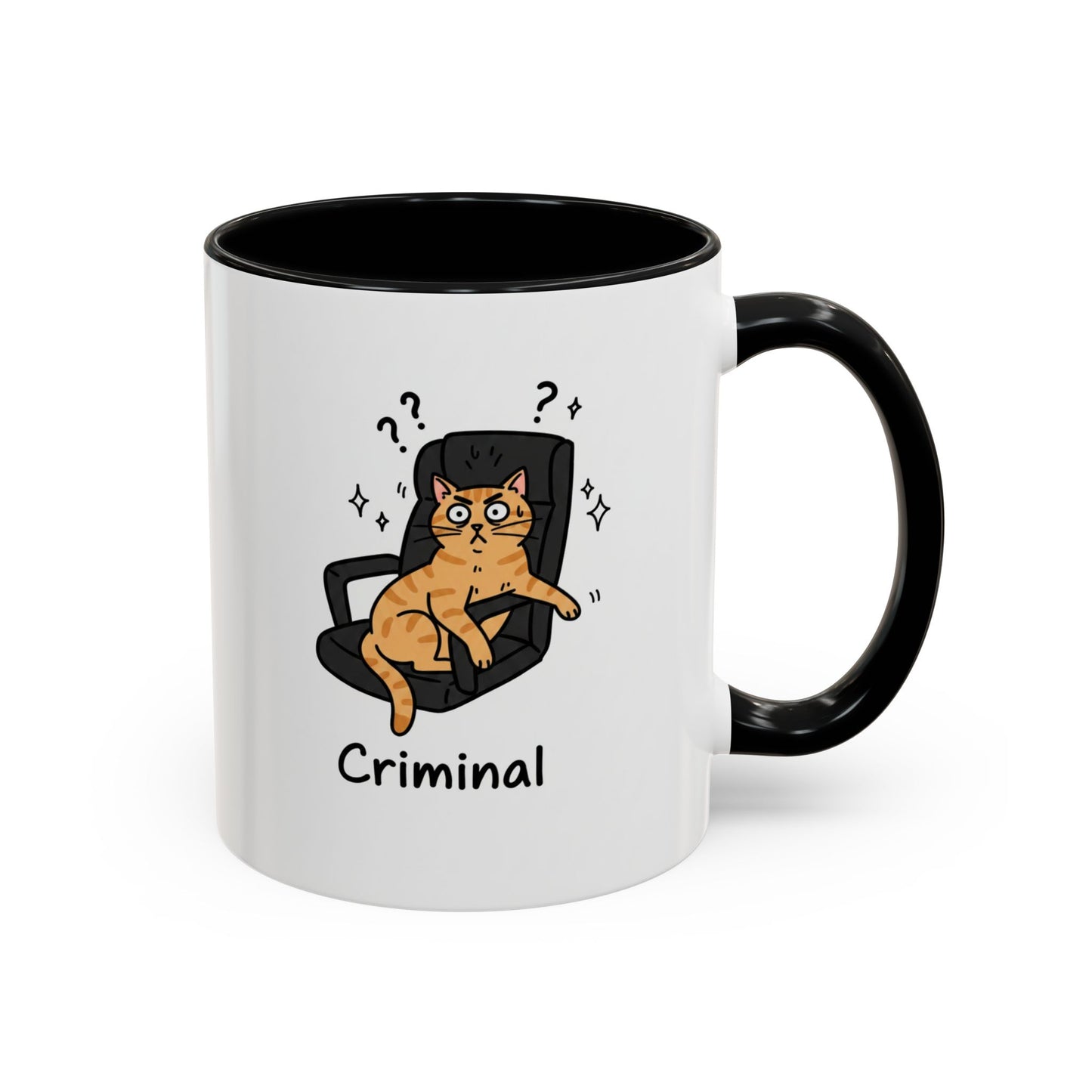 Criminal Cat Boss Mug Funny Cat Coffee Mug | Cat Lover Gift