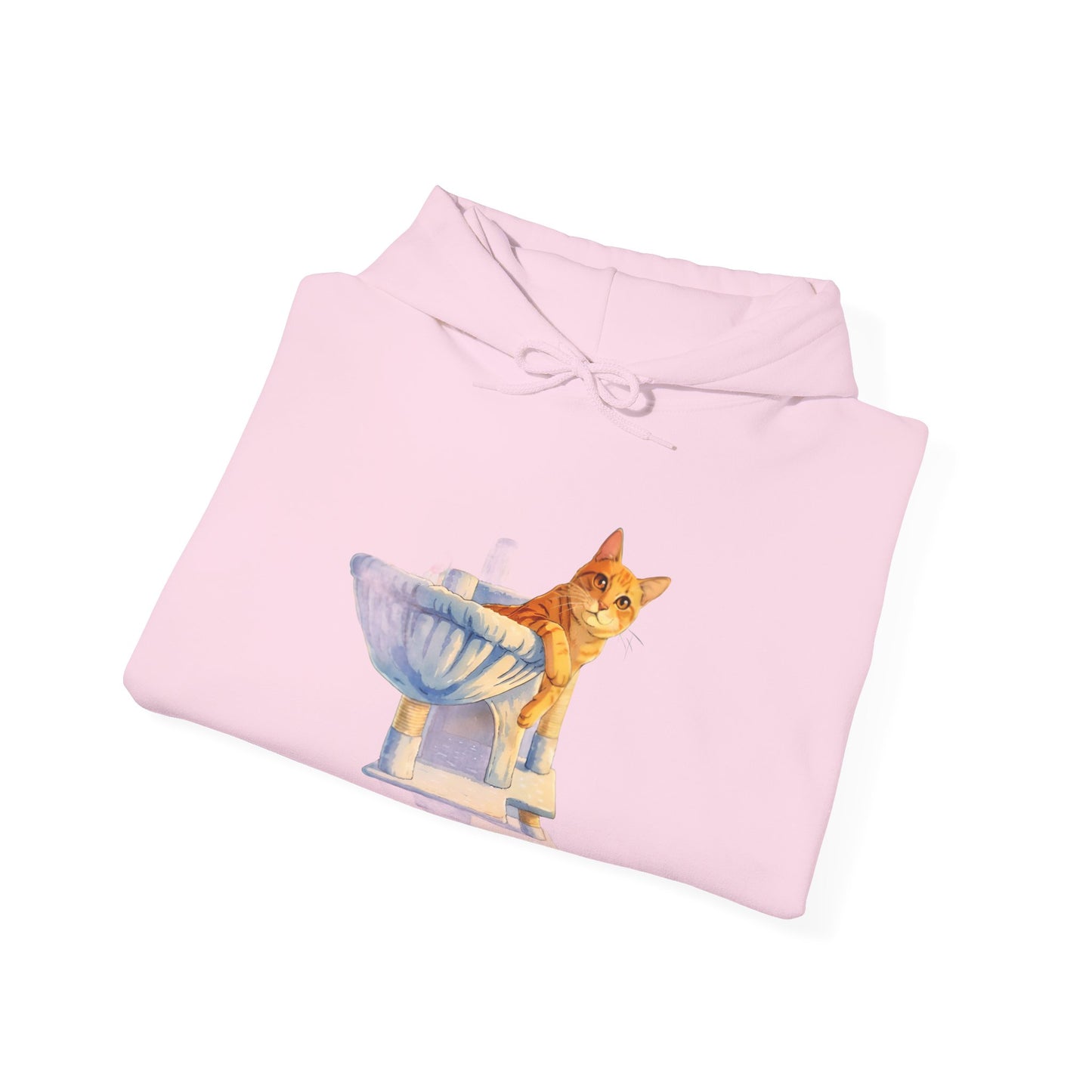 Cute Kitten in Sink Hoodie Whimsical Cat Pullover | Cat Lover Gift | Unisex