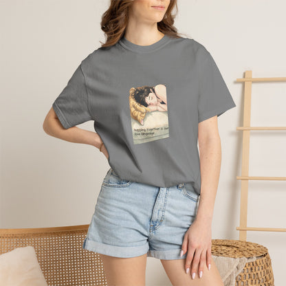 Vintage Graphic T-Shirt Happiness Together Retro Art Tee