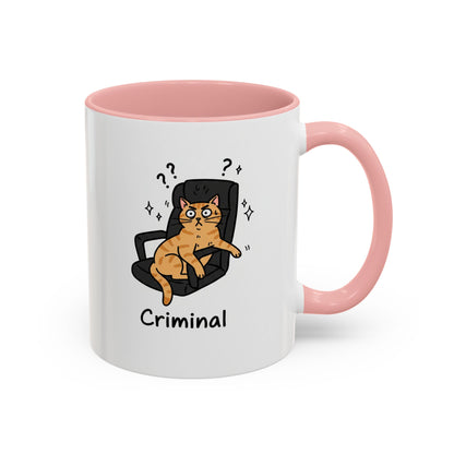 Criminal Cat Boss Mug Funny Cat Coffee Mug | Cat Lover Gift