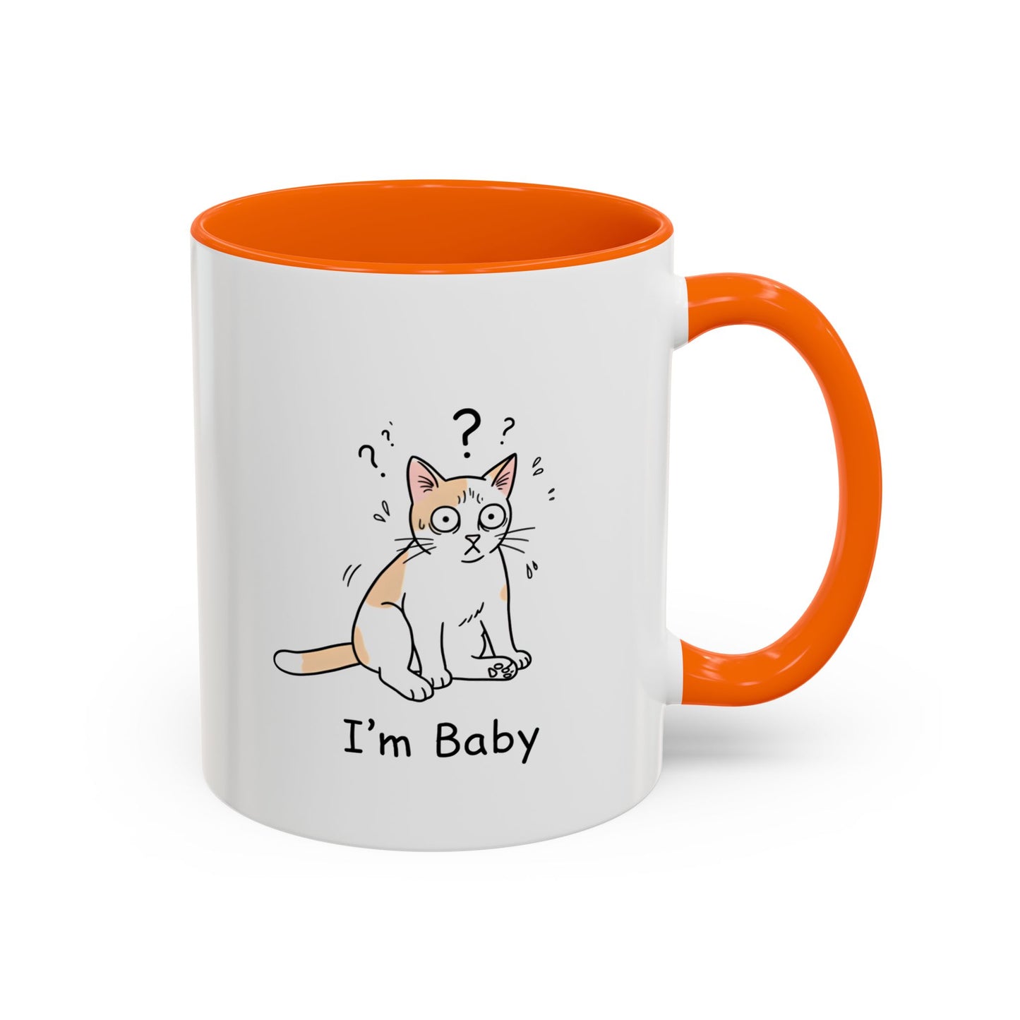 I'm Baby Cat Mug Funny Cat Coffee Mug | Cat Lover Gift