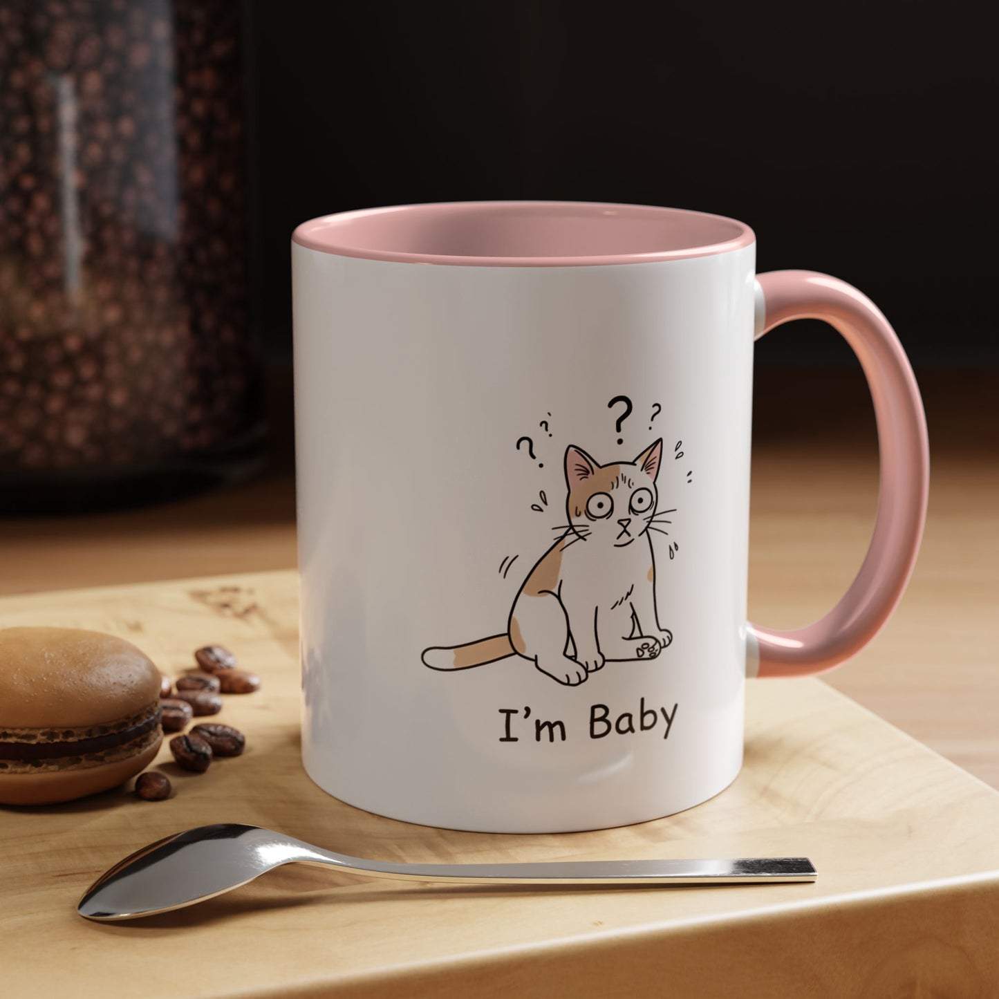 I'm Baby Cat Mug Funny Cat Coffee Mug | Cat Lover Gift