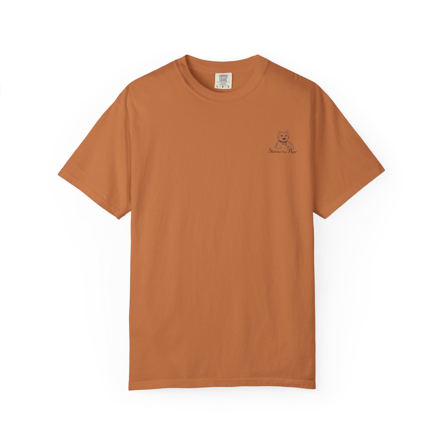 Cat Cuddle T-Shirt Illustrated Cat Hug Graphic Tee
