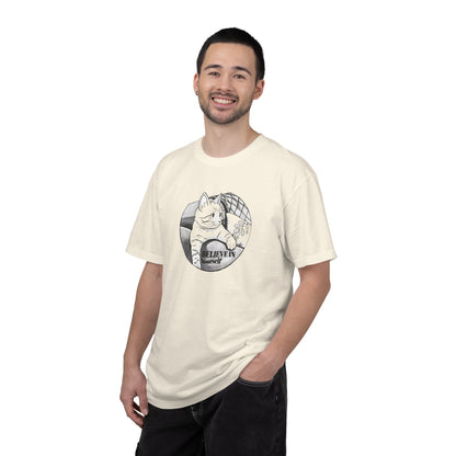 Believe in Spikes – Cat Volleyball Graphic Tee