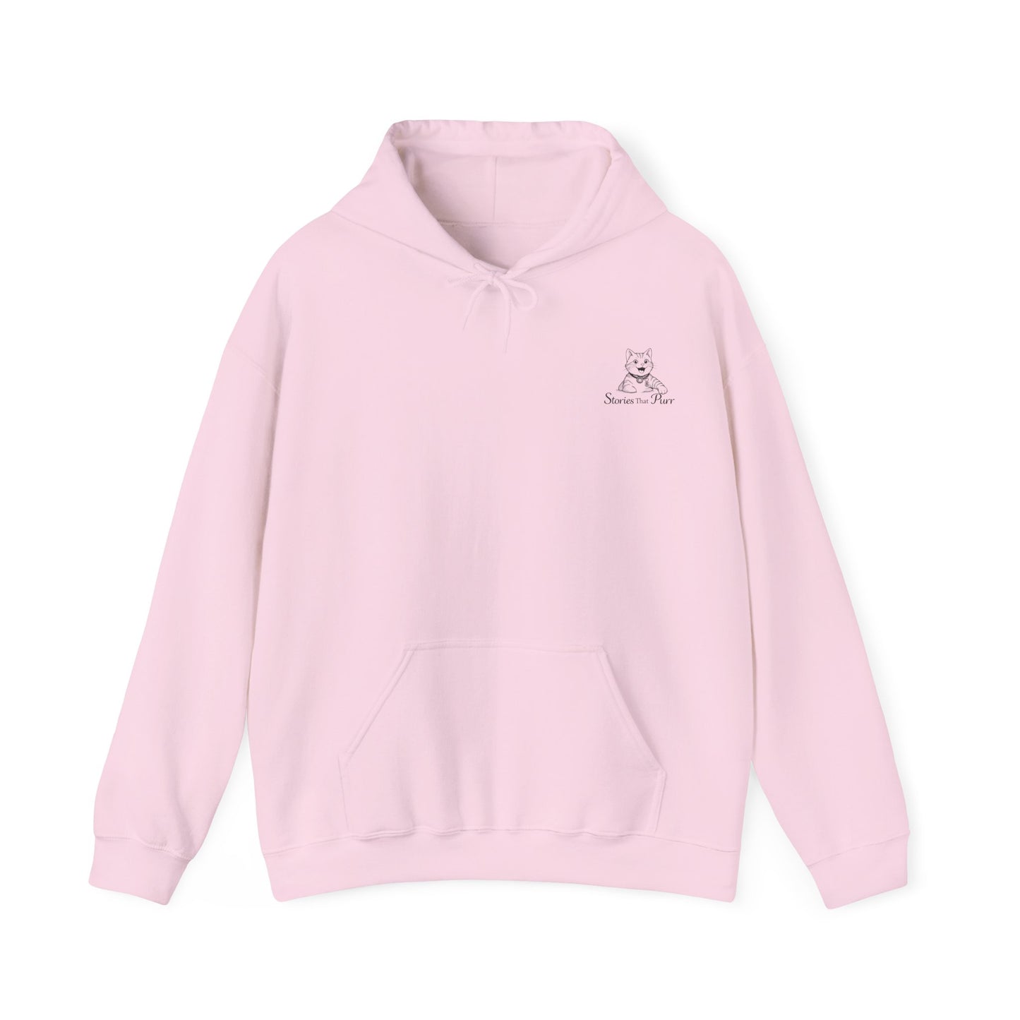Cosy Cat Portrait Hoodie Sketch Cat Pullover | Cat Lover Gift | Unisex