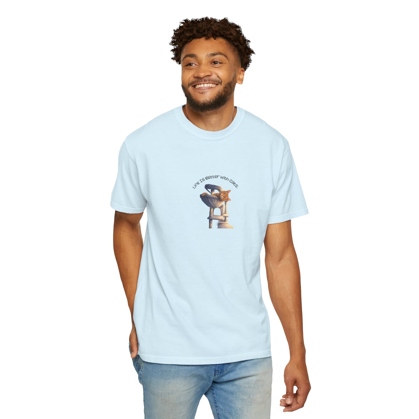 Life Is Better With Cats T-Shirt Cat Lover Graphic Tee