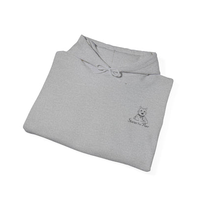 Cosy Cat Portrait Hoodie Sketch Cat Pullover | Cat Lover Gift | Unisex
