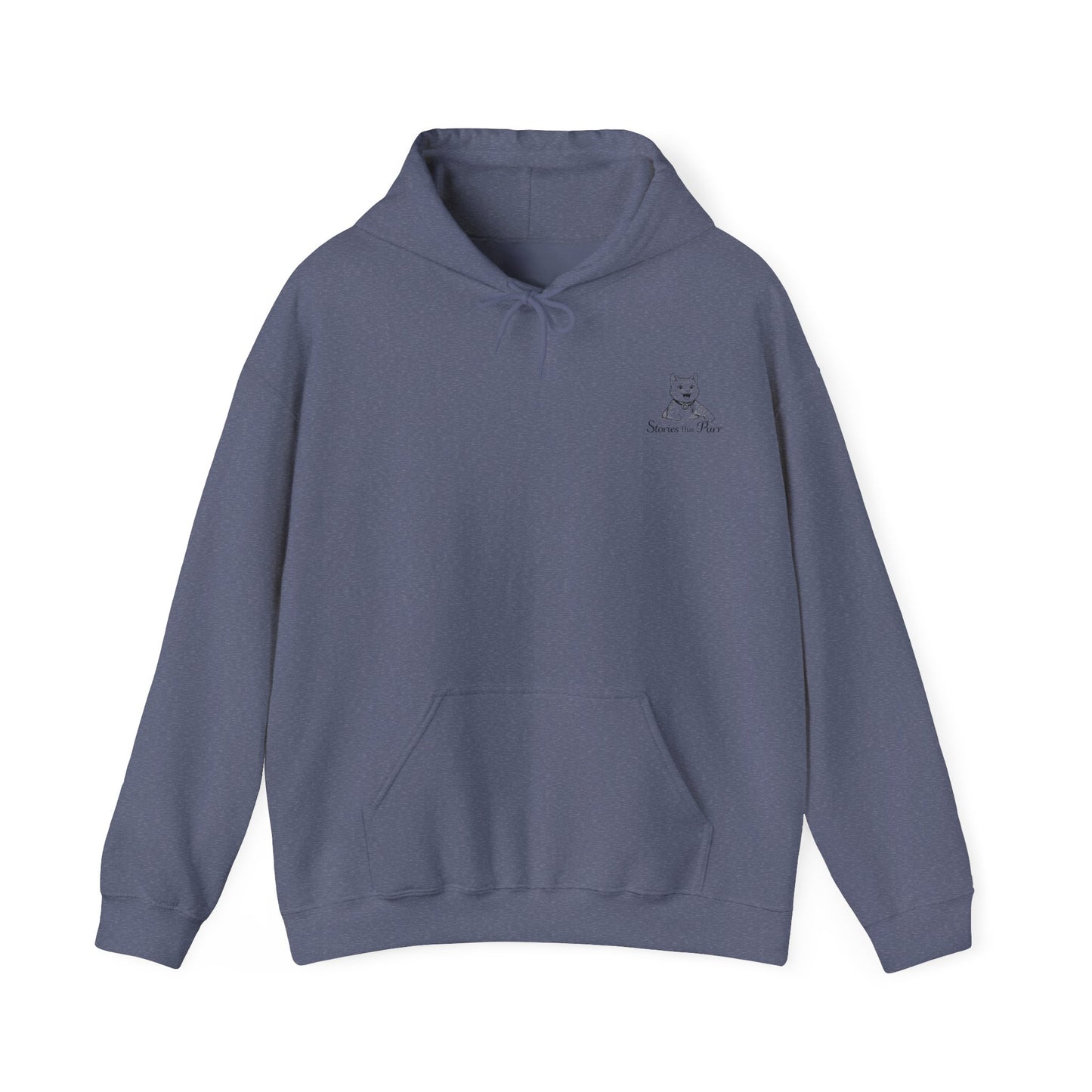 Cosy Cat Portrait Hoodie Sketch Cat Pullover | Cat Lover Gift | Unisex