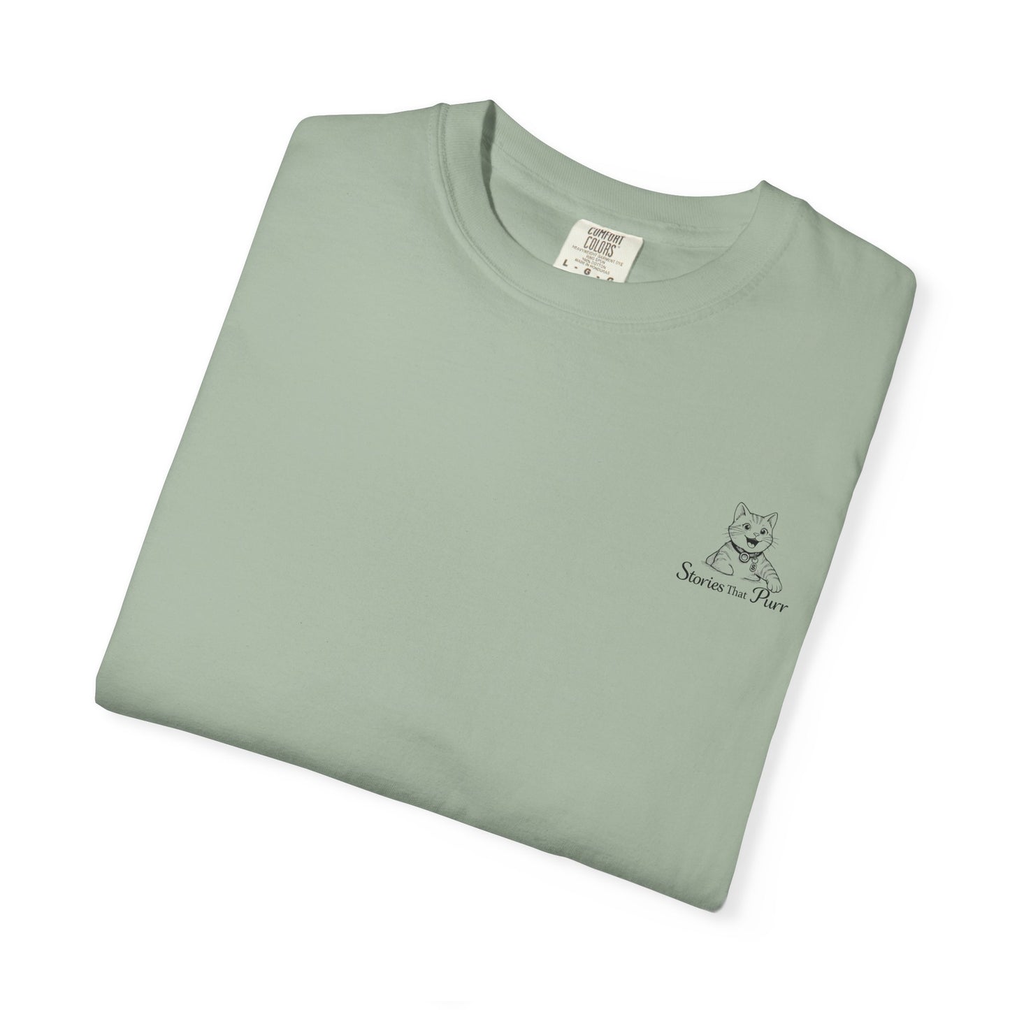 Cat Cuddle T-Shirt Illustrated Cat Hug Graphic Tee