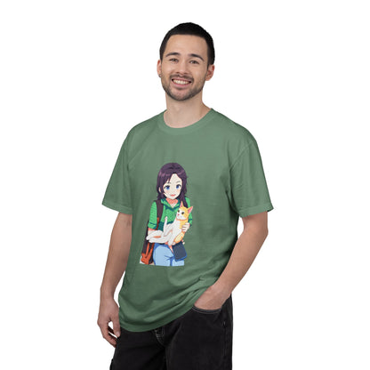 Forever Together Girl & Cat Graphic Tee | Cute Cat Lover T-Shirt