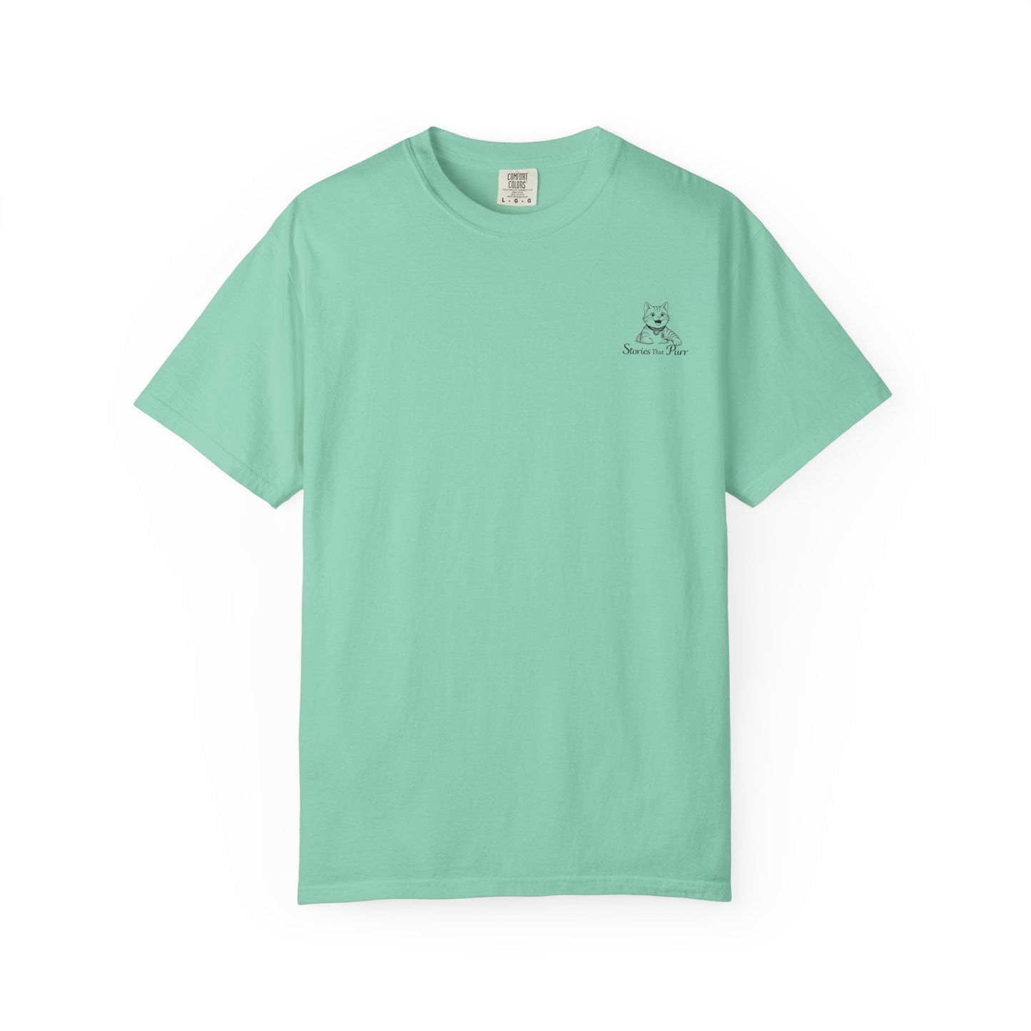 Cat Cuddle T-Shirt Illustrated Cat Hug Graphic Tee