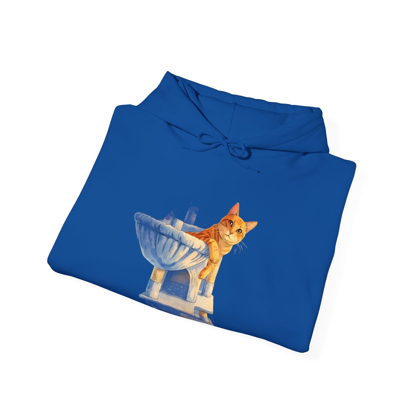 Cute Kitten in Sink Hoodie Whimsical Cat Pullover | Cat Lover Gift | Unisex