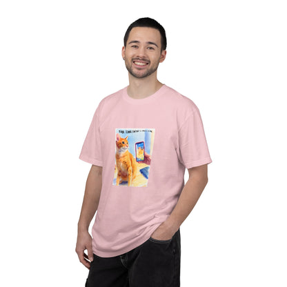 Stop, I Look Better in Real Life Funny Cat T-Shirt | Cat Lover Tee