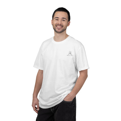 Cat Cuddle T-Shirt Illustrated Cat Hug Graphic Tee