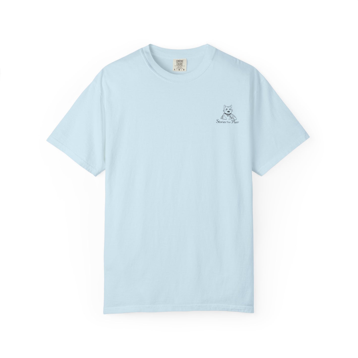 Cat Cuddle T-Shirt Illustrated Cat Hug Graphic Tee