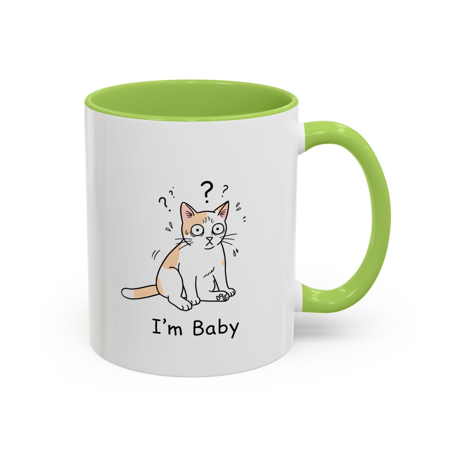 I'm Baby Cat Mug Funny Cat Coffee Mug | Cat Lover Gift