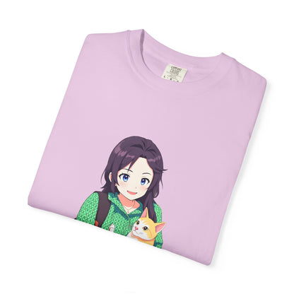 Forever Together Girl & Cat Graphic Tee | Cute Cat Lover T-Shirt
