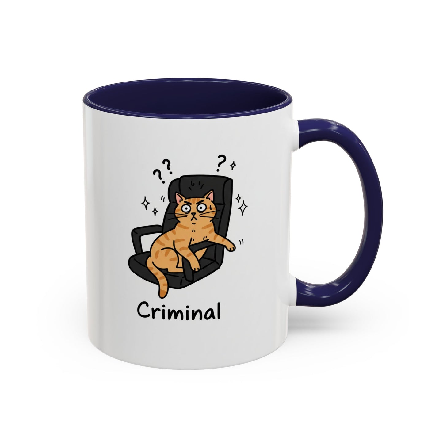 Criminal Cat Boss Mug Funny Cat Coffee Mug | Cat Lover Gift