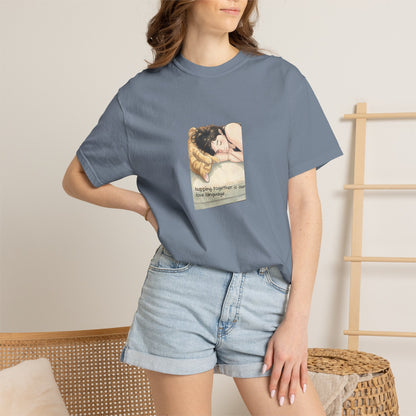 Vintage Graphic T-Shirt Happiness Together Retro Art Tee