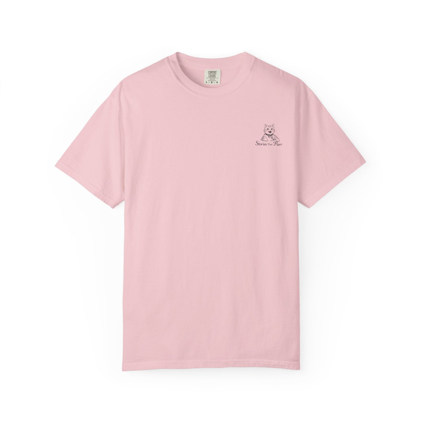 Cat Cuddle T-Shirt Illustrated Cat Hug Graphic Tee