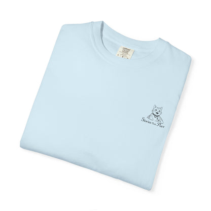 Cat Cuddle T-Shirt Illustrated Cat Hug Graphic Tee