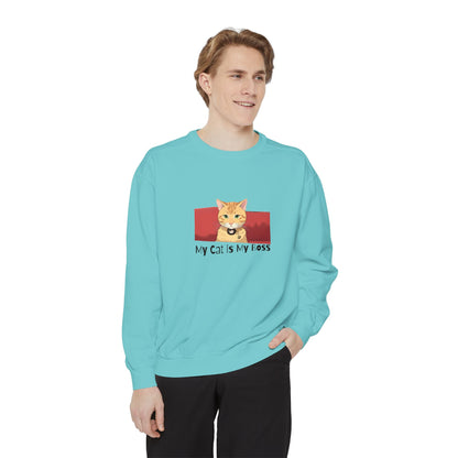 My Cat Is My Boss - Garment Dyed Cotton Blend