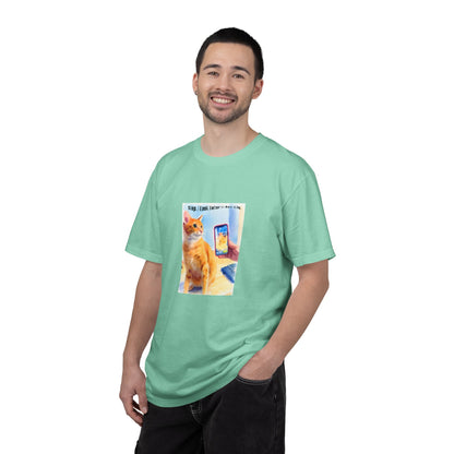 Stop, I Look Better in Real Life Funny Cat T-Shirt | Cat Lover Tee