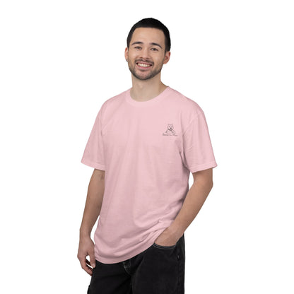Cat Cuddle T-Shirt Illustrated Cat Hug Graphic Tee