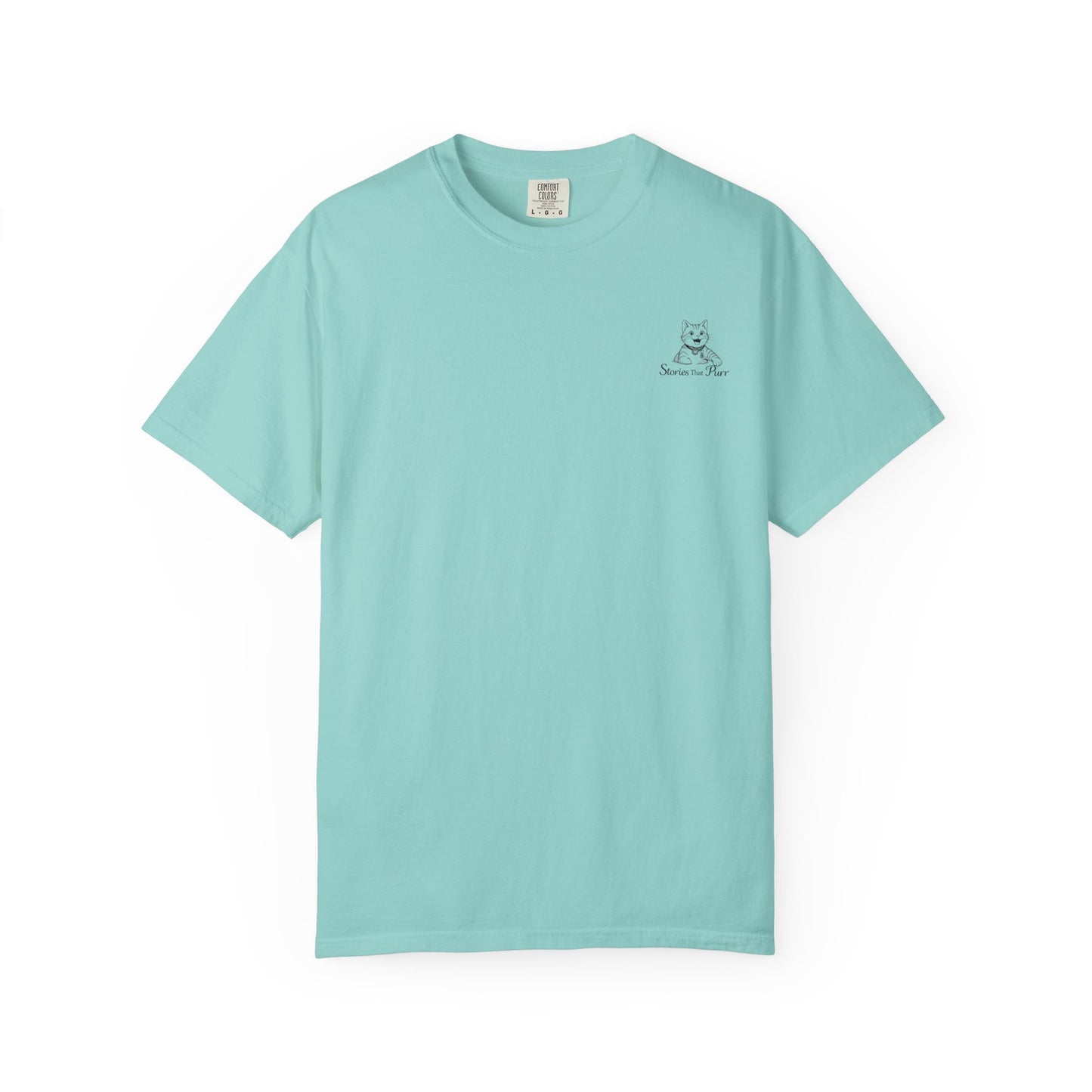Cat Cuddle T-Shirt Illustrated Cat Hug Graphic Tee