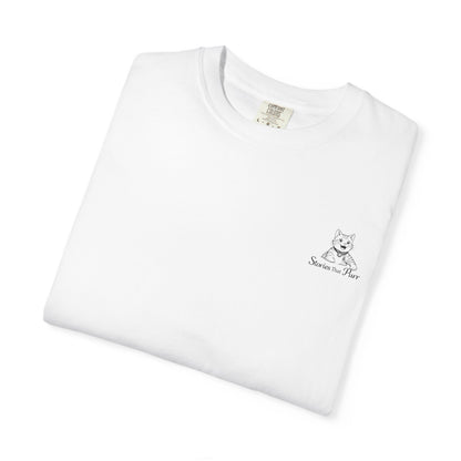 Cat Cuddle T-Shirt Illustrated Cat Hug Graphic Tee