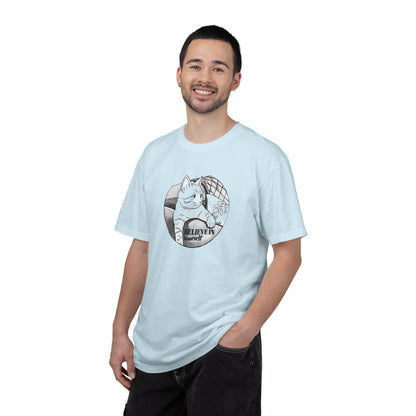 Believe in Spikes – Cat Volleyball Graphic Tee
