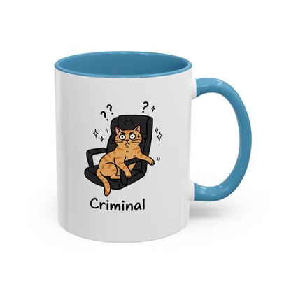 Criminal Cat Boss Mug Funny Cat Coffee Mug | Cat Lover Gift