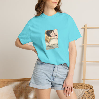 Vintage Graphic T-Shirt Happiness Together Retro Art Tee