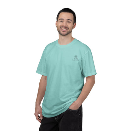Cat Cuddle T-Shirt Illustrated Cat Hug Graphic Tee