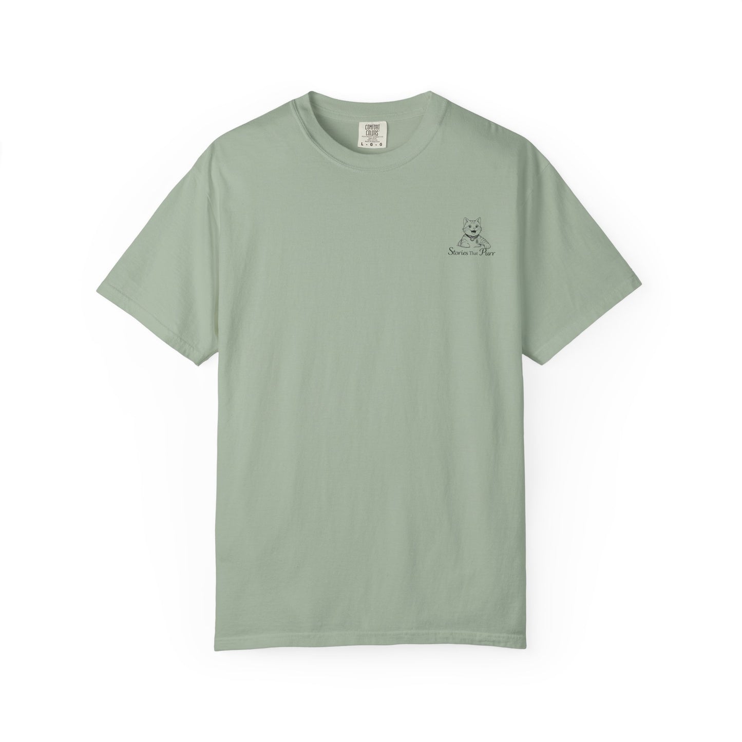 Cat Cuddle T-Shirt Illustrated Cat Hug Graphic Tee