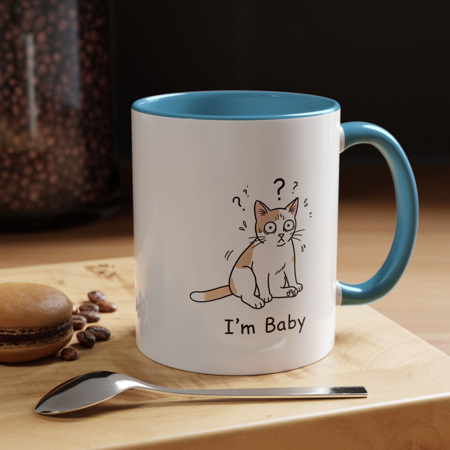 I'm Baby Cat Mug Funny Cat Coffee Mug | Cat Lover Gift