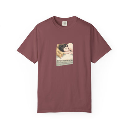 Vintage Graphic T-Shirt Happiness Together Retro Art Tee