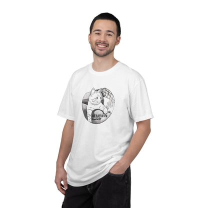 Believe in Spikes – Cat Volleyball Graphic Tee