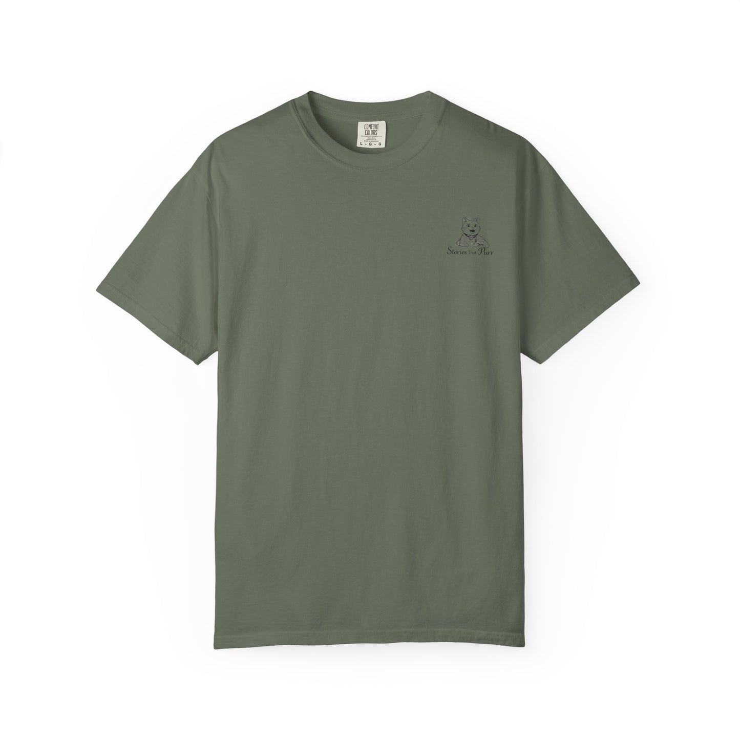 Cat Cuddle T-Shirt Illustrated Cat Hug Graphic Tee