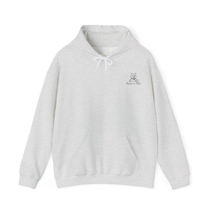 Cosy Cat Portrait Hoodie Sketch Cat Pullover | Cat Lover Gift | Unisex