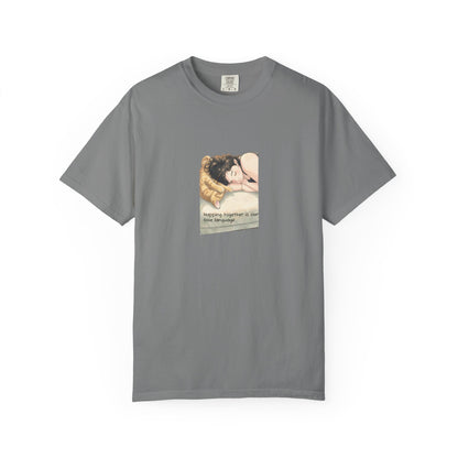 Vintage Graphic T-Shirt Happiness Together Retro Art Tee