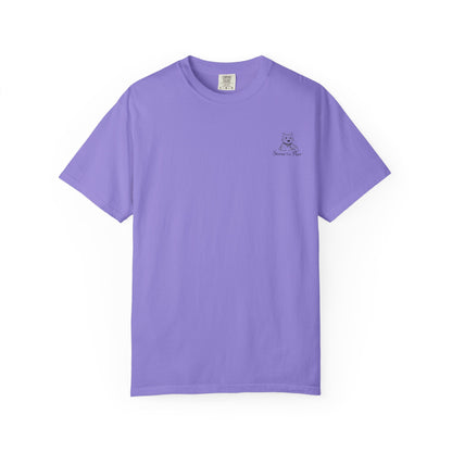Cat Cuddle T-Shirt Illustrated Cat Hug Graphic Tee
